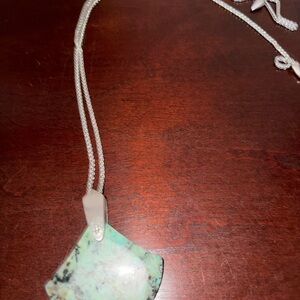 Kendra Scott African Turquoise stone pendant necklace